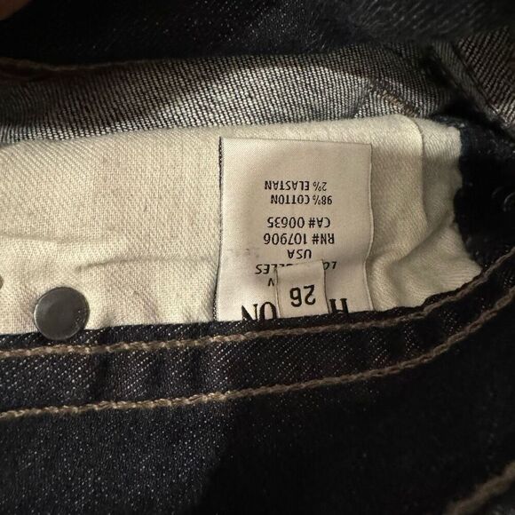 Hudson mid rise jeans petite bootcut size 26 - Picture 10 of 10